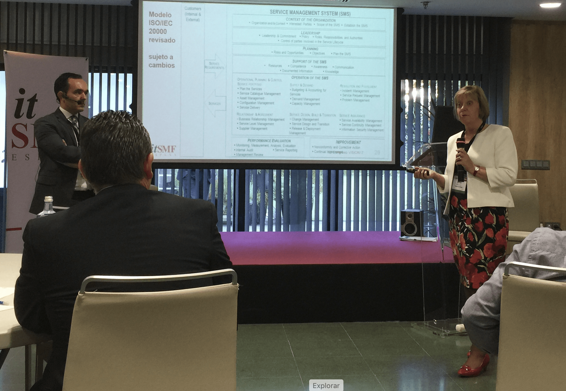 Diego Berea and Lynda Cooper explain the main features of the ISO/IEC 20000-1:2018